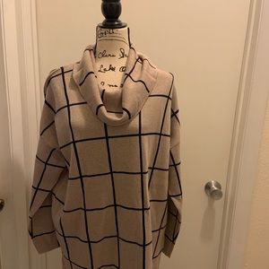 Beautiful Calvin Klein cow neck sweater